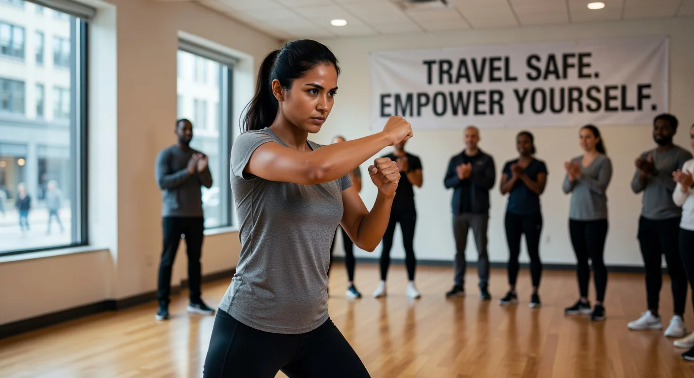 Solo travel self-defense safety awareness